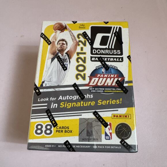 Panini Donruss Basketball Trading Cards - Blaster Box, 88 Cards (2021-22) New‎ - Picture 1 of 4